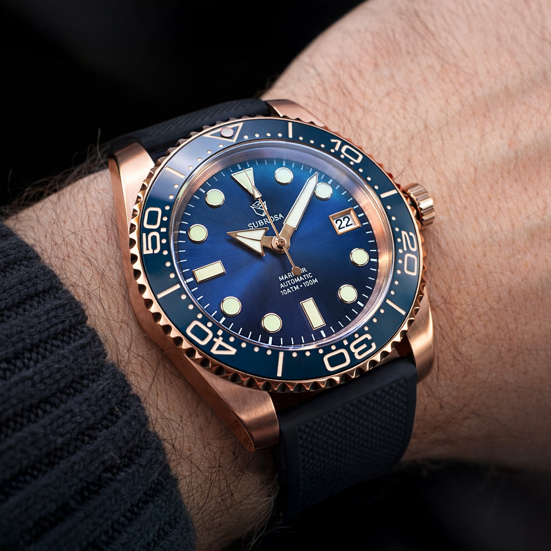 Rosa Diver Blue