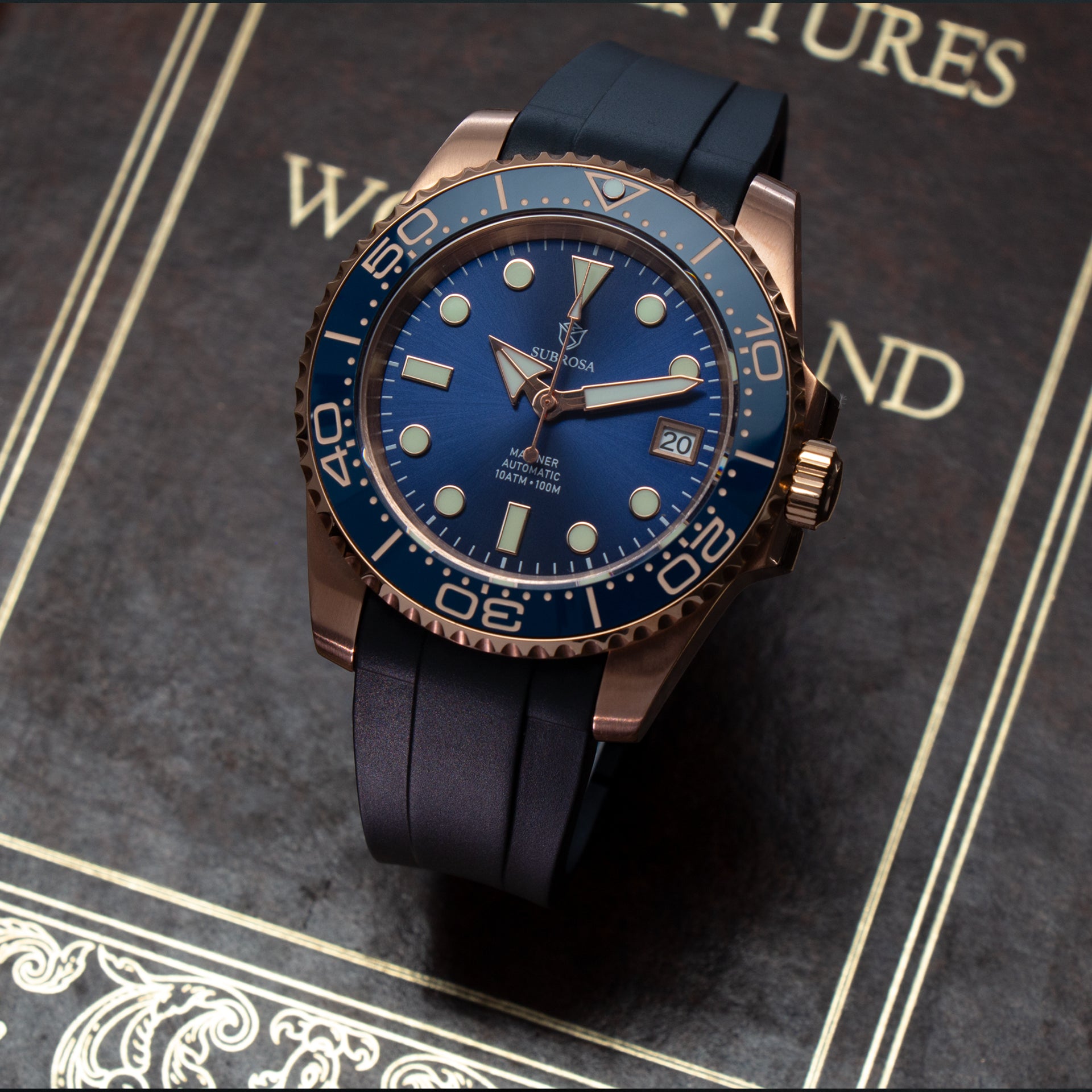 Rosa Diver Blue