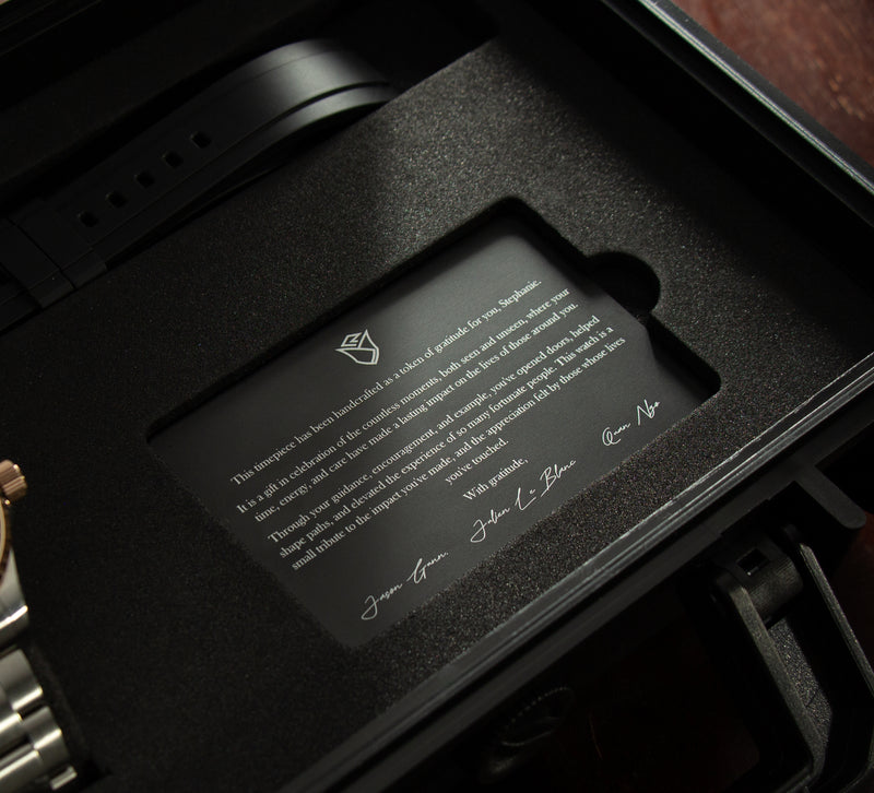 Storycard engraving
